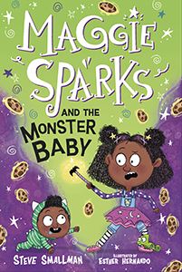 Cover Art for Maggie Sparks and the Monster Baby