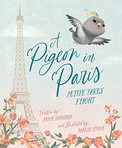 Cover Art for Pigeon in Paris: Petite Takes Flight